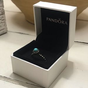 Pandora Ring — Aquamarine
